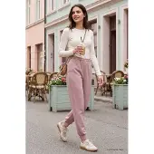 Tommy Life Calças de desporto 'Jogginghose' malva