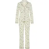 s.Oliver Pijama creme / verde claro / carmesim