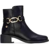 Xti para mulher. 14439801-NEGRO Botins 144398 preto (35), 3 a 5cm, Zíper, Casual
