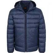 BOSS para homem. 50565634 Casaco Odenni marinho (52), Casual, Poliéster