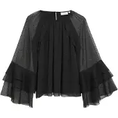Comma Blusa preto