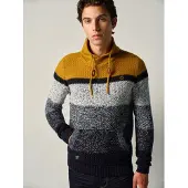 KOROSHI Pullover pueblo / acinzentado / preto / esbranquiçado
