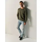 KOROSHI Pullover cáqui