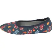 Beck Pantufa 'Alarm' navy / azul claro / laranja / vermelho