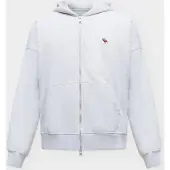 Abercrombie & Fitch Casaco em moletão cinzento