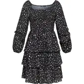 Cloud5ive Vestido preto / branco
