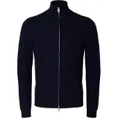 Selected Casaco de malha 'SLMTRAY' azul