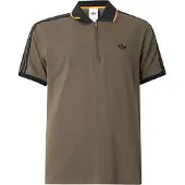 Adidas Originals Camisa castanho claro / preto