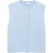 s.Oliver Colete de malha azul claro