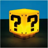 Paladone Luz Noturna Com Som Bloco De Interrogação 8 Cm