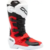 Sidi Crosscore Botas MX Preto/Branco/Vermelho 43