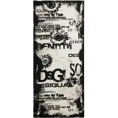 Desigual Lenço 'Foulards' bege / preto