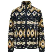 The Mountain Studio Casaco Polar Com Fecho Soft Pile Print