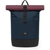 LARKSON Mochila 'Janne' azul escuro / bordeaux / preto