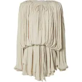 La Pajé Vestido de cocktail bege claro