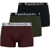Superdry Boxers M3110481a Trunk 3 Unidades