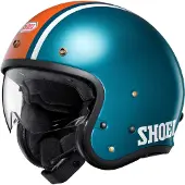 Shoei J.O2 Aventure TC-2 Capacete Laranja/Azul/Branco M