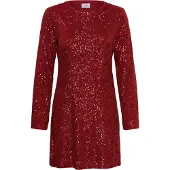 Saint tropez Vestido vermelho escuro