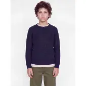 JJ REBEL Pullover 'JREBCOREY' azul / marinho
