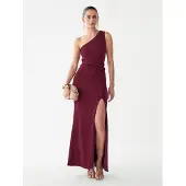 BWLDR Vestido de festa 'Letty' bordeaux