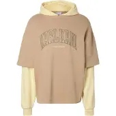 Karl kani Sweatshirt champanhe / brocado