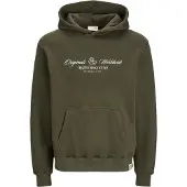 Jack & jones Junior Sweatshirt 'JORTORONTO' oliveira / branco