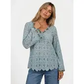 Miss June Blusa 'Maly' azul