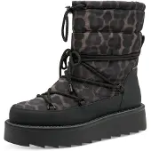 Tamaris Botas de neve castanho / preto