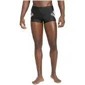 Adidas Calções de banho desportivos 'Big Bars' preto / branco