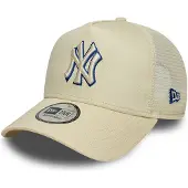 New Era Boné Outline E-frame Trucker New York Yankees