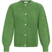 B.young Casaco de malha verde claro