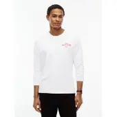 Tommy Hilfiger Camisa '1985' vermelho claro / branco