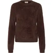 Cream Pullover 'Inaya' mocha