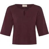 Cream Pullover 'Zaria' castanho escuro