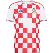 Adidas Camisola de futebol 'Kroatien 26' azul / vermelho / branco