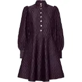 Y.A.S Vestidos camiseiros 'YASRIPPLE' roxo escuro