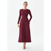 Willa Vestido 'Manon' bordeaux