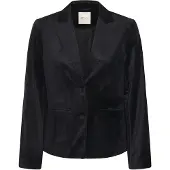 Cream Blazer 'Meliora' preto