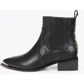 Lola Casademunt Botas pelo tornozelo preto