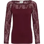 Kaffe Camisa 'Lacy ' bordeaux