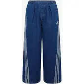 Adidas Calças de desporto 'St' azul / azul ganga / branco