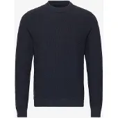 Superdry para homem. M6110681A Camisola de textura leve azul-marinho (S), Casual, Algodão
