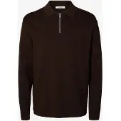 Selected Suéter Com Meia-zíper Teller Relaxed Fit