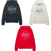 Superdry Moletom Com Capuz Vintage Logo Classic