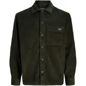 Jack & Jones Casaco meia-estação 'JJZAC' verde escuro