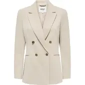 ONLY Blazer 'ONLRUFA' cinzento claro