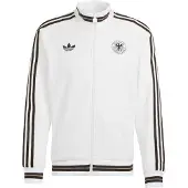 Adidas Casaco de treino em moletão 'Deutschland 26' laranja / preto / branco
