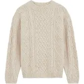 We fashion Pullover bege claro