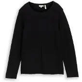 Tom Tailor Pullover preto