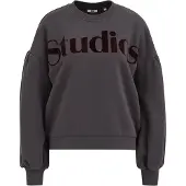 We fashion Sweatshirt cinzento escuro / preto
